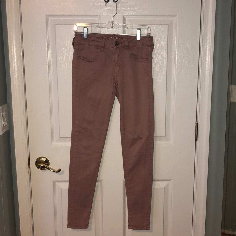 Pink jeans